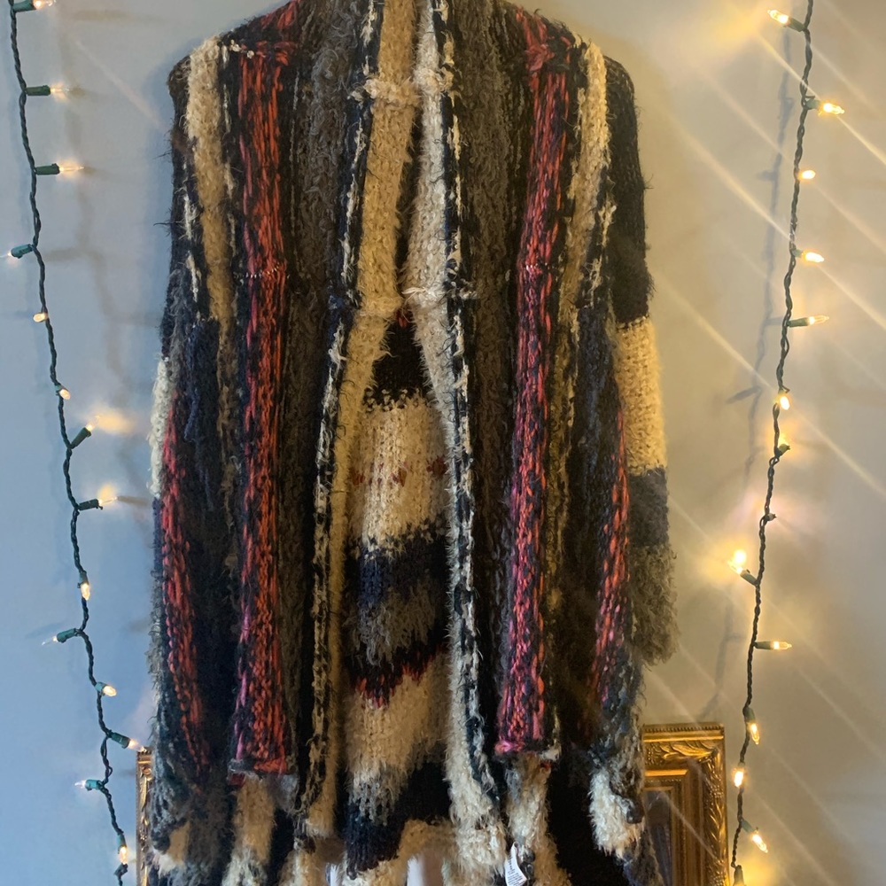 Free people multicolored cardigan